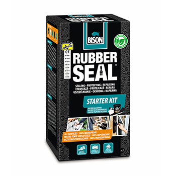 BISON RUBBER SEAL Kit pentru hidroizolație pe bază de cauciuc și polimer